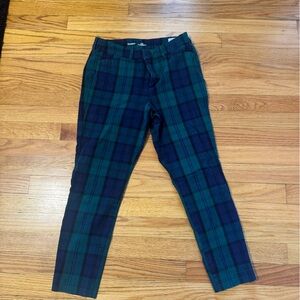 Plaid Old Navy pixie pants